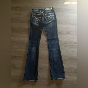 Rock Revival Dark Blue Flare Jeans